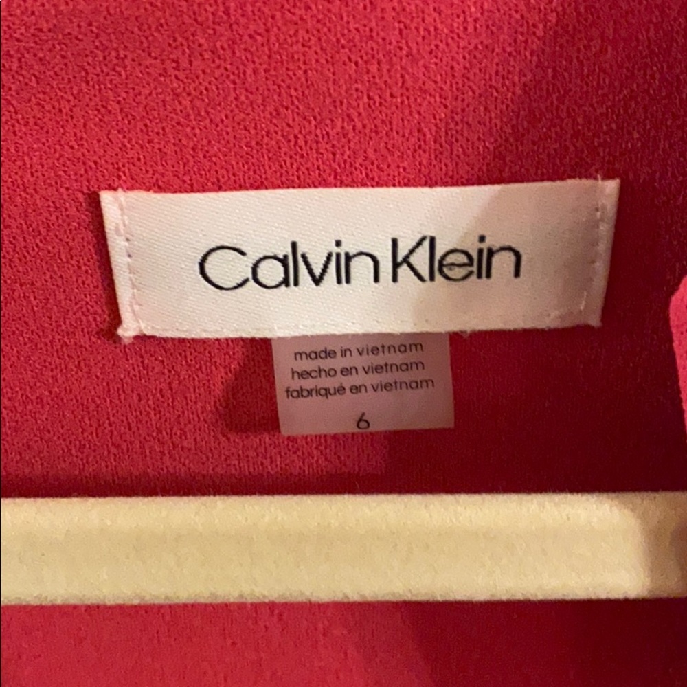 NWT Calvin Klein Pink Dress - Picture 3 of 5